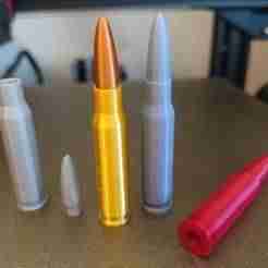 .308 Winchester/7.62 NATO replica and snap cap