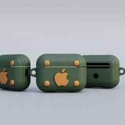 3D Printed AirPods Pro 2 Case – Luxury Apple Style