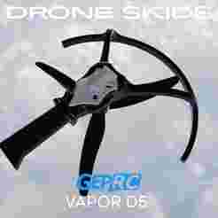 5 inch drone arm skids | GepRC Vapor D5 fpv frame