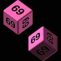 69 All the Time Joke Sex Dice