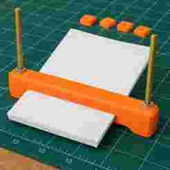 A6 Notebook Spine Glue Press – DIY Bookbinding Tool
