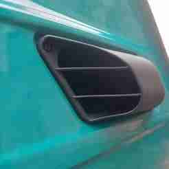 Air intake for Fiat 126p