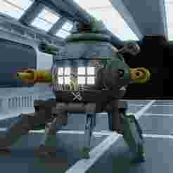 Arcturus Mk3000 Sci-fi Robot