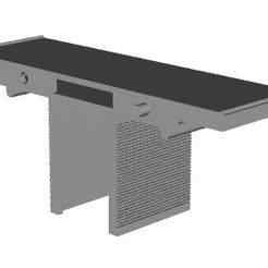 Art Deco Island Platform building middle extension 1/148 scale