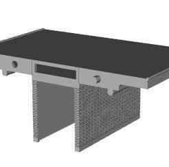 Art Deco Island Platform subway building 1/148 scale