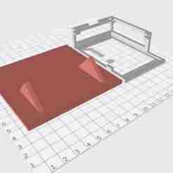 Base for raspberry pi 3b vertical
