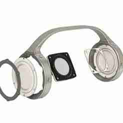 Bluetooth speaker body for 50mm speakers