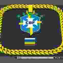 ⚽🇧🇷 Brazil Football Club Neck Chain