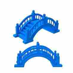 bridge / bridge stl / wooden bridge / stone bridge / gothic bridge