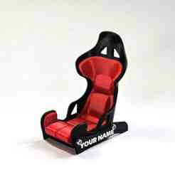 Bucket seat phone holder