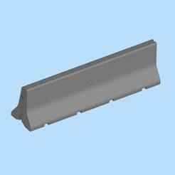 Cement enclosure module road enclosure module safety barrier 08 miniature scene model
