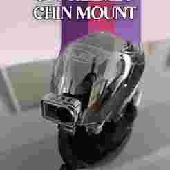 Chinmount Helmet JET - HJC ARAÏ - GOPRO DJI