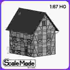 Classic german house - 1:87 H0 scale
