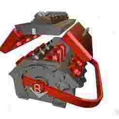 COOLER/SUPPORT FOR V8+4 ENGINE