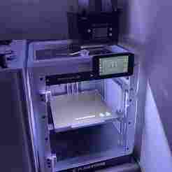 Custom light strip holder for Flashforge Adventurer 5M for use with low profile lid