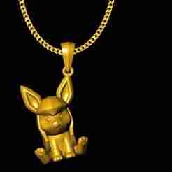 Eevee Pokémon pendant charm