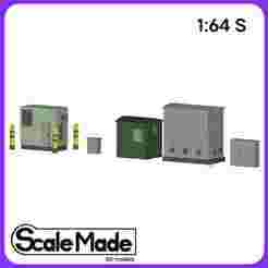 Electrical Distribution Box - S scale 1:64