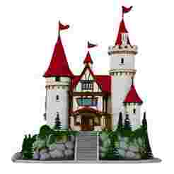 Fairy Tale Castle Model for 3D Printing