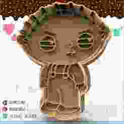 Family guy cookie cutter - stewie griffin cookie cutter - Family guy cookie cutter