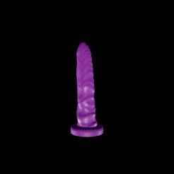 Fantasy Dragon Monster Dick Dildo & Mold V609 - Medium Version