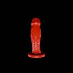 Fantasy Dragon Monster Dick Dildo & Mold V635 - Fat Version