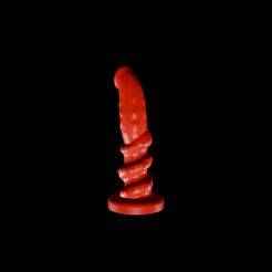 Fantasy Dragon Monster Dick Dildo & Mold V641 - Fat Version