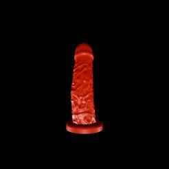 Fantasy Dragon Monster Dick Dildo & Mold V644 - Fat Version
