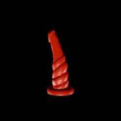Fantasy Dragon Monster Dick Dildo & Mold V647 - Fat Version