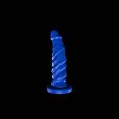 Fantasy Dragon Monster Dick Dildo & Mold V648 - Fat Version