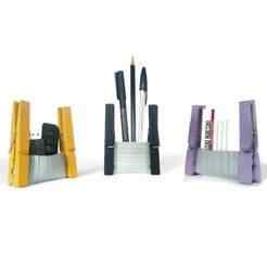 Felt Organizer DXF File | Minimalist Laser Cut Pocket for Pens, Cards, and Phones