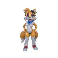 Female Fox Cute Pose