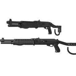 Franchi SPAS-12 / gun / gun stl / rifle / rifle stl / sniper rifle