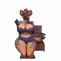 Furry On Bench