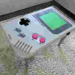 Game Boy Table – Easy to Print and Assemble