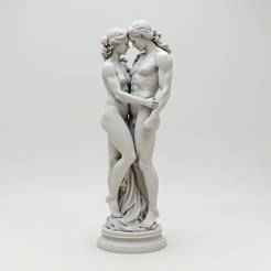 Greek Man & Woman Statue