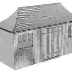 GWR Pagoda station building 1/43 scale