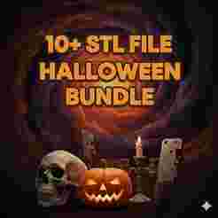 HALLOWEEN DECORATIONS STL BUNDLE