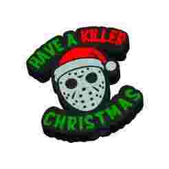 Hockey Mask Killer Christmas straw topper 2 sizes 3MF file included