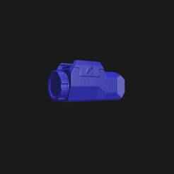 INFORCE WILD1 - Firearm Mounted Light - REAL SIZE 3D SCAN - HIGH QUALITY