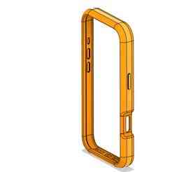 iPhone 17 Pro Max Case Outer Frame STL | 5mm Thick | Official Dimensions