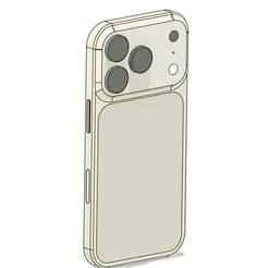 iPhone 17 Pro – Phone 3D Model (Based on Official Dimensions) CAD file