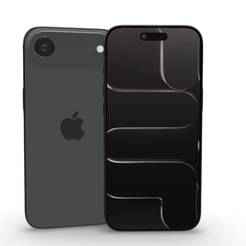 iPhone Air Shown in Space Black