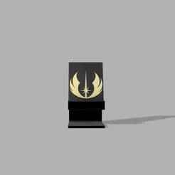 Jedi Order Phone Stand - 3D Print Mobile Holder