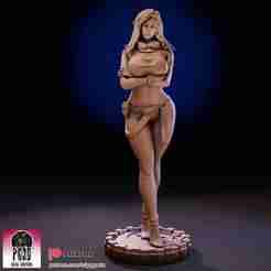 ✨ Mara Jade – 1/10 Scale 3D Printable Statue | Star Wars Fan Art