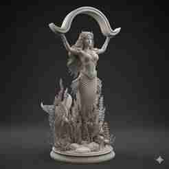 Mermaid’s Throne – Headphone Holder