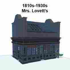 Mrs. Lovett's (HO SCALE)
