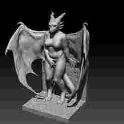 nude dragon woman