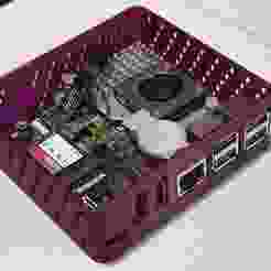 PI52 NVME/HDMI Adapter Case for Raspberry Pi5