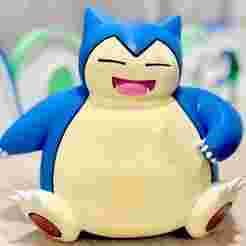 piggy bank snorlax pokemon