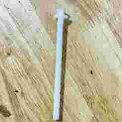 Plastic fixing screw for toilet seat (3D Print)
